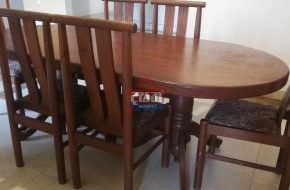 Dining Table and Six Chairs