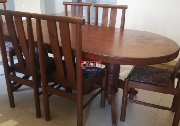 Dining Table and Six Chairs