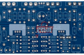 Home Audio Power Amplifier Board PCB