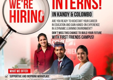 Intern In Kandy and Colombo